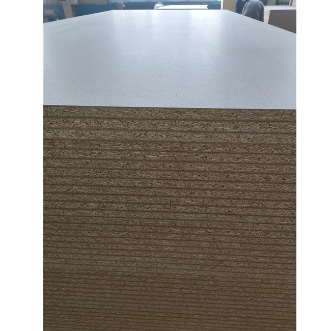 Different Colors 12mm 15mm  melamine laminated particle board flakeboard chipboard for making furniture cabinet