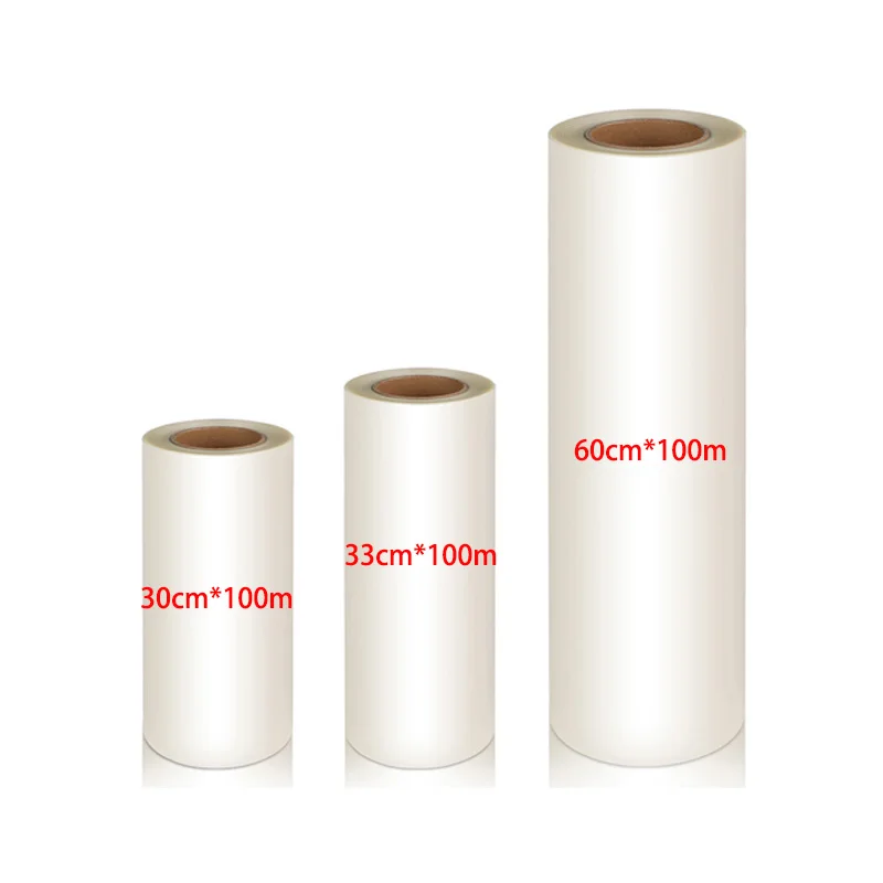 Factory sale 60cm Dtf printer film Paper heat Transfer Pet Film Roll 30cm 33cm 60cm dtf pet film for dtf printer printing