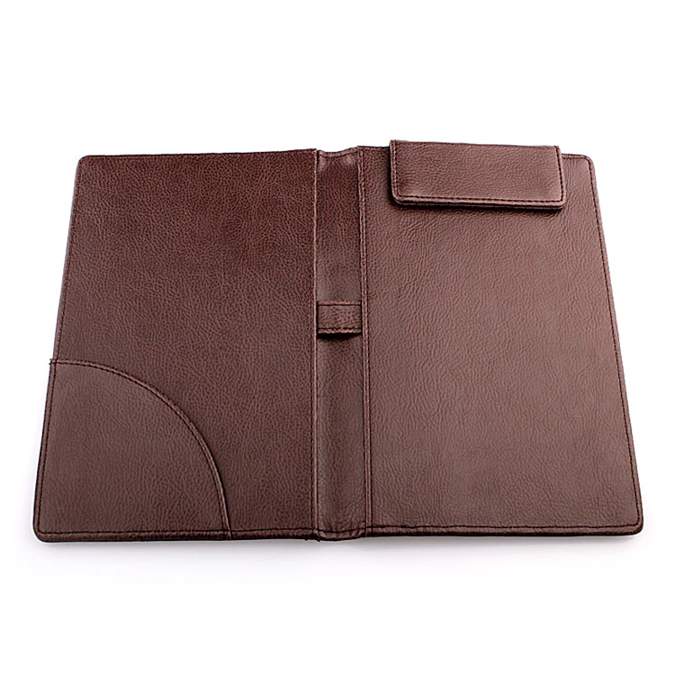 Индивидуальный Логотип Ресторан Держатель чеков PU кожаный меню доски гость проверить папку Билл Примечание рукописного ввода держатель