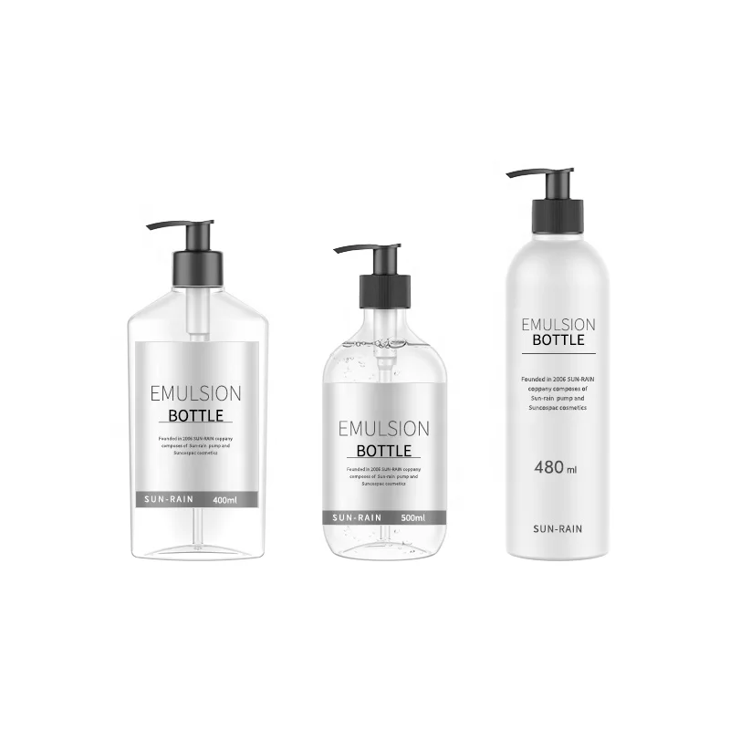 plastic 28/410 soap dispenser pump 400ml 500ml hand sanitizer gel pet bottle