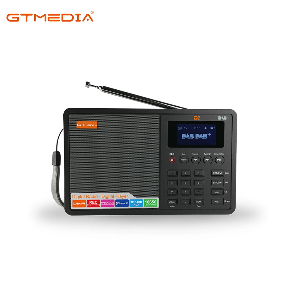  GTMedia D1 DAB + цифровой радиоприемник Plus наружное внутреннее портативное