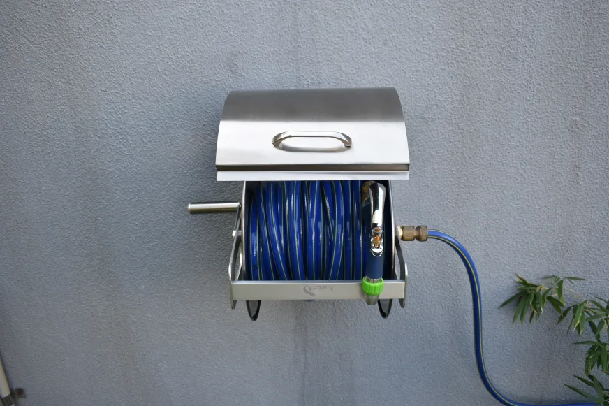 Hot sale multi-function metal garden water hose reel for irrigation,watering,car washing