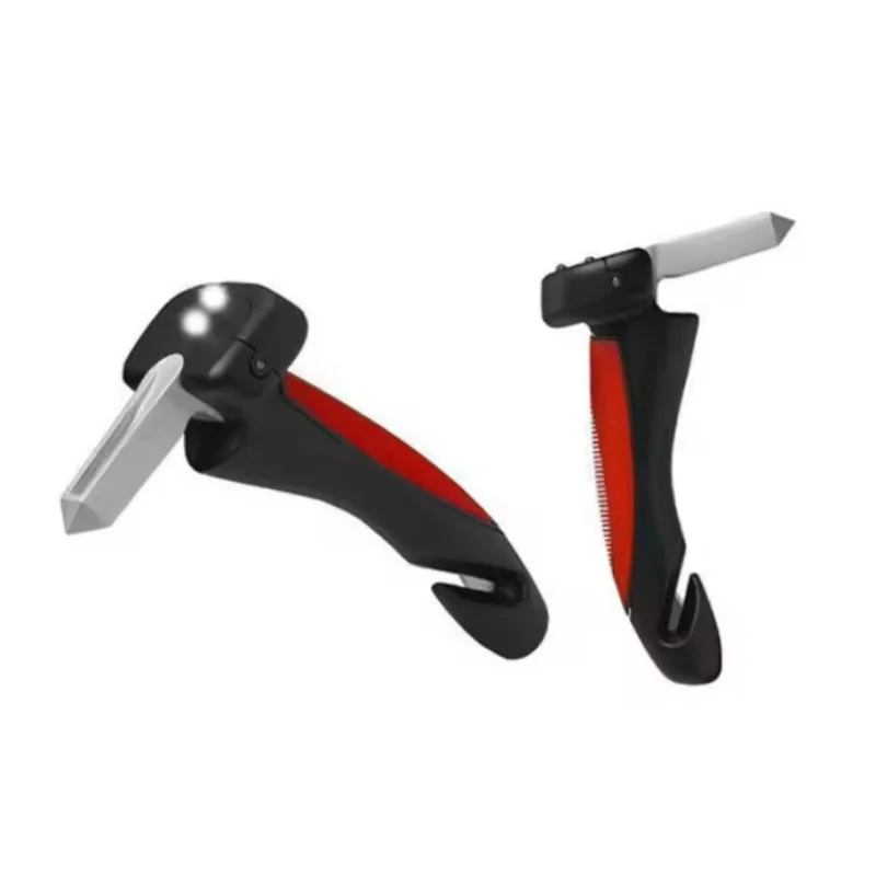 Luminous safety hammer,Car handle elderly vehicle support handle,Cane holder holding tool Automotive multifunctional tool