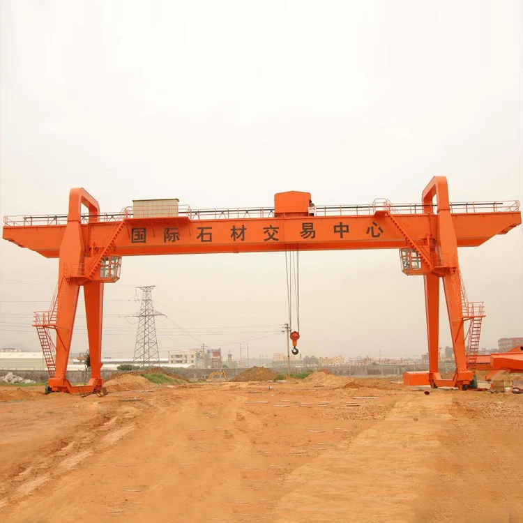 Widely use popular 50 ton MG model electric double beam gantry crane