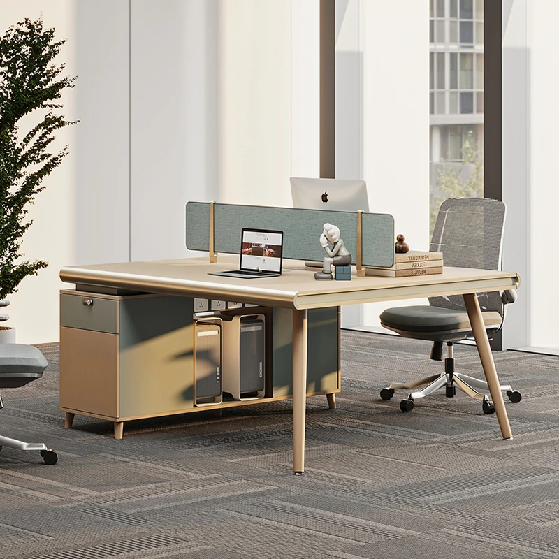 Wholesale Price Modular Office Furniture Workstation System Furniture 4 Person Workstationc office Desk Staff desk