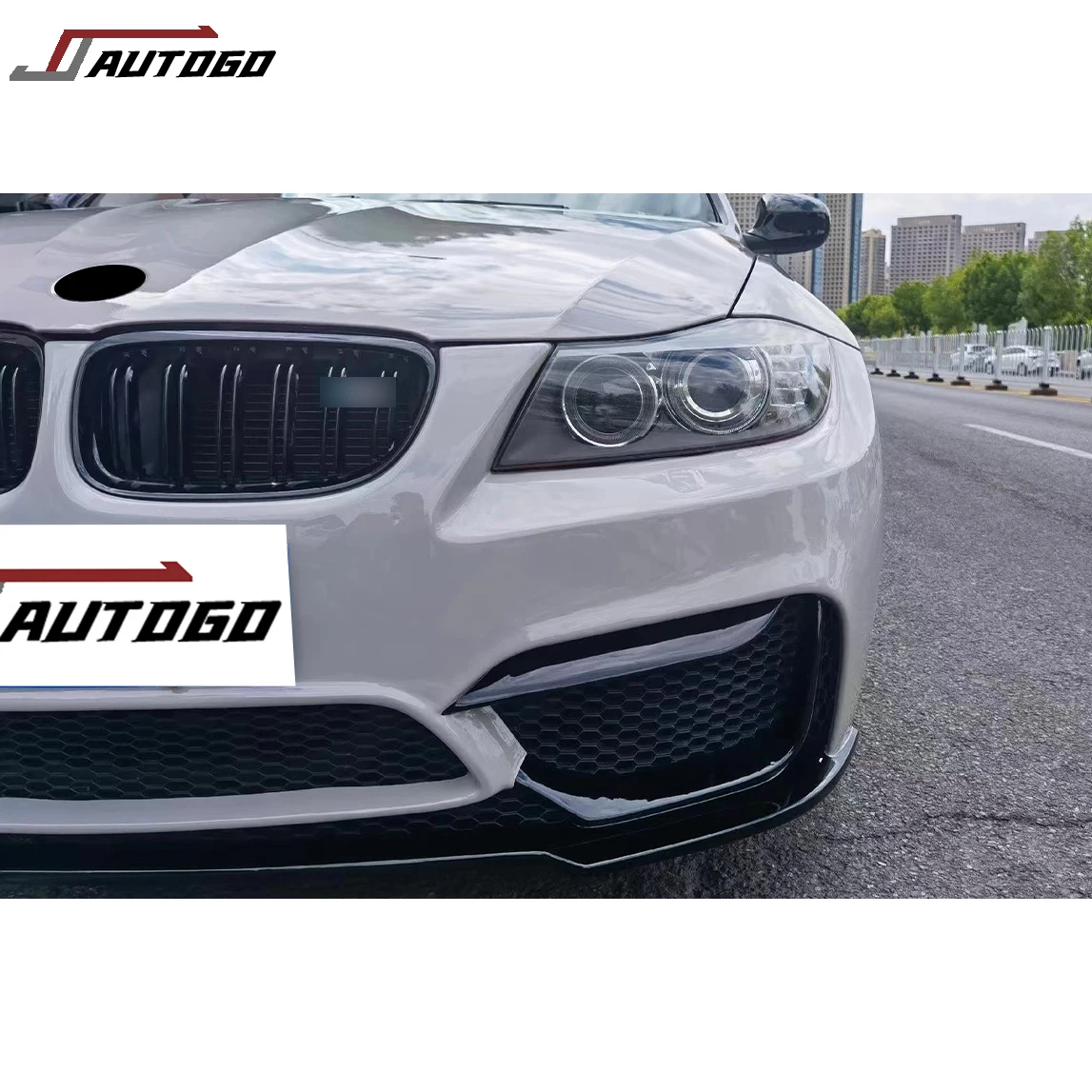 Latest New Design Body Kit For BMW 3 Series E90 05-12 Update to M3 M4 Style PP+ABS Material Front+Rear Bumper assembly