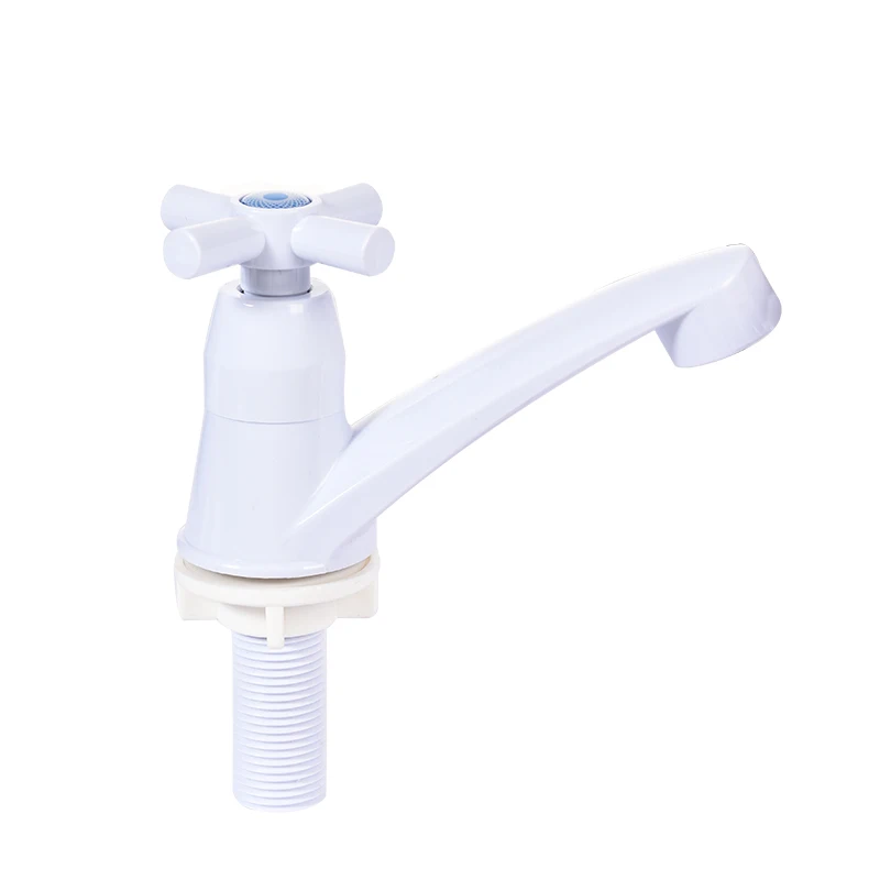 new developed design cheap abs basin water taps basin single plastic faucet
