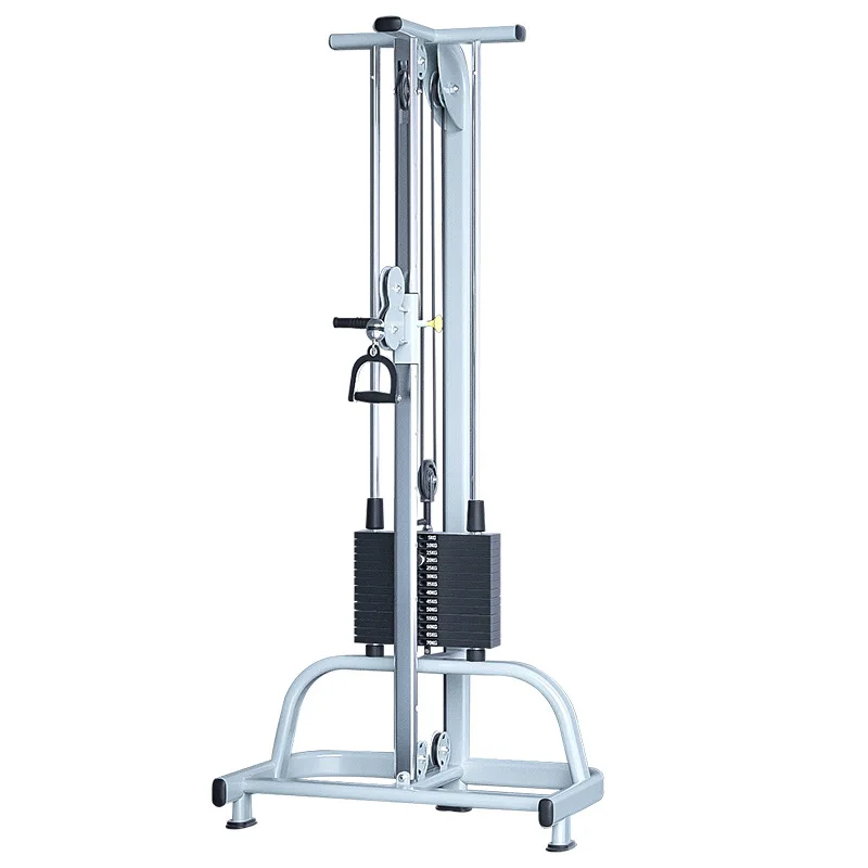 Commercial Fitness Multifunctional Trainer Strength Training Gym Equipment Single Pulley Cable Crossover Machine