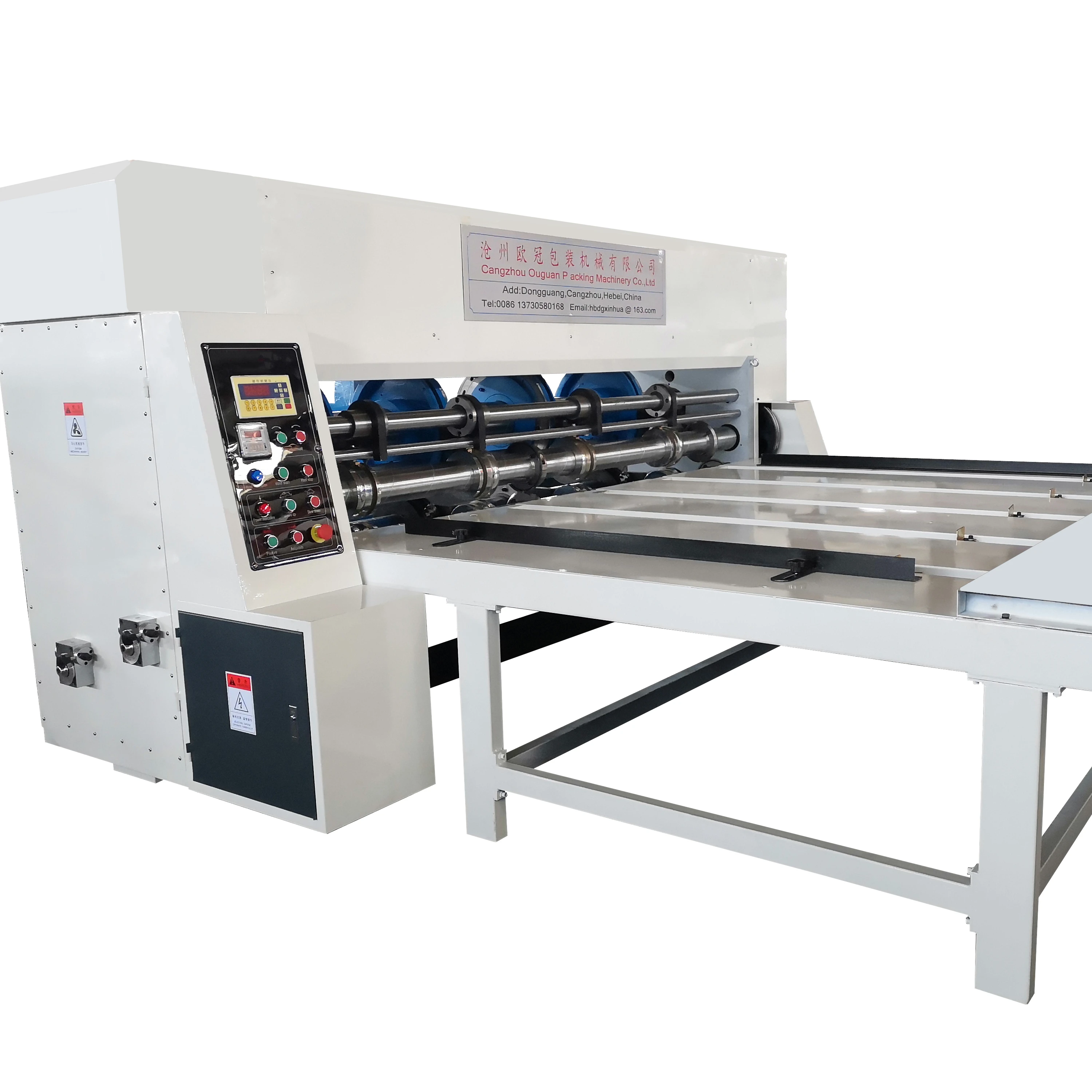 RS-4 Combined Rotary Creaser Slotter Machine