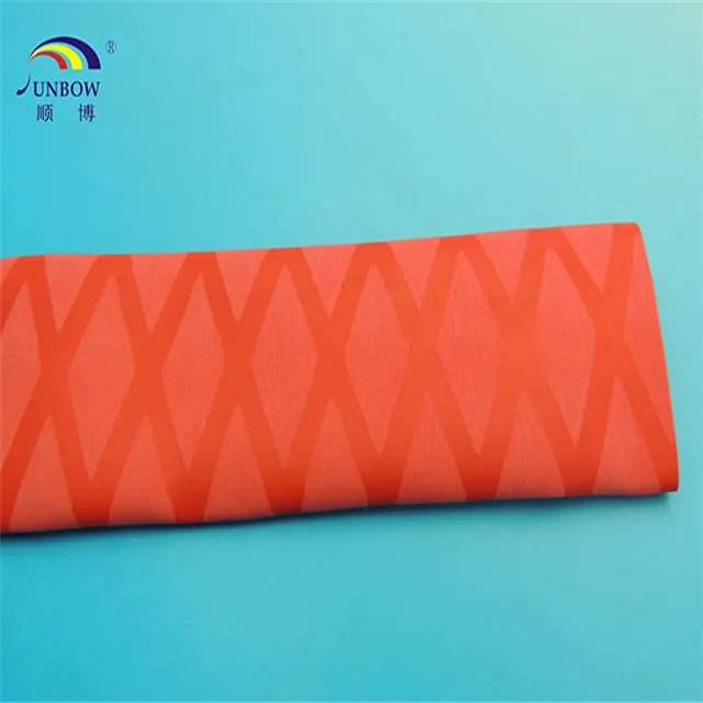 green heat shrinkable tube 20mm nonslip heat shrink grips for sports wrap handle