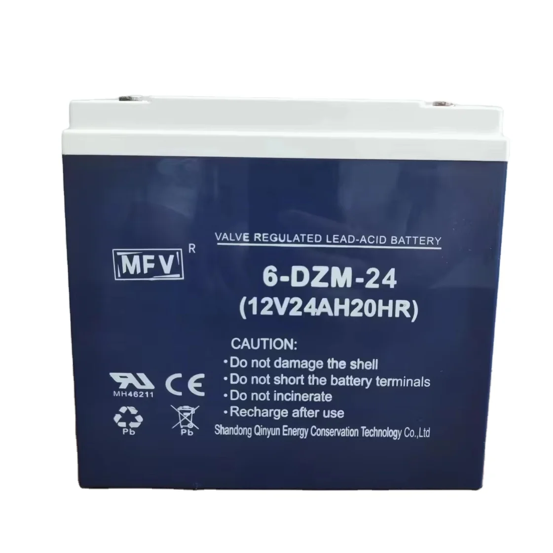 Factory sales 12V 24AH 6-DZM-24 sealed lead-acid battery maintenance free type