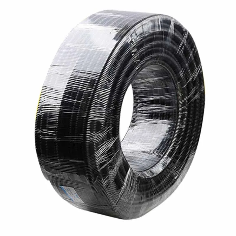Wholesale Factory price Black Plastic Nylon Cable Flexible Corrugated Pipe hose