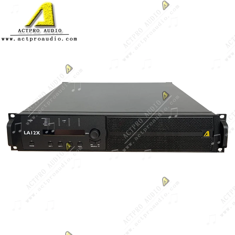 Усилитель мощности ACTPRO LA12X 2 в 4 профессиональный усилитель звука для сцены