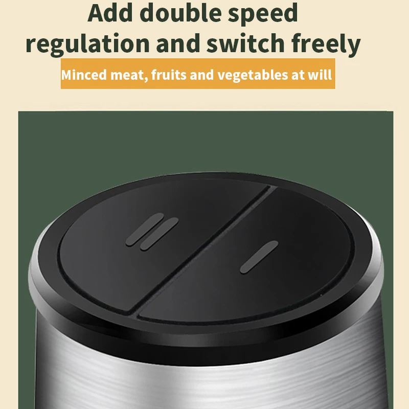 High quality electric meat grinder manufacturer wholesale household dumpling stuffing machine multifunctional garlic crusher