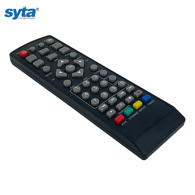 SYTA Indonesia 168mm  DVB T2 Stb  Remotes  for DVB-T2 Set Top Box remote control