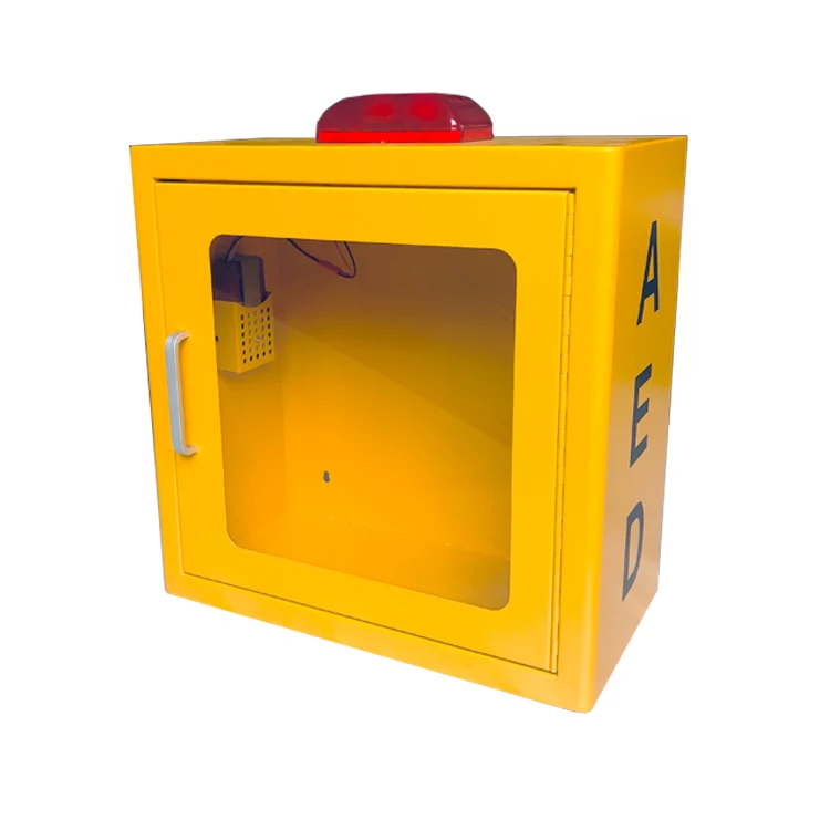Универсальные настенные шкафы AED Defibrillator | AED Box со звуковой сигнализацией