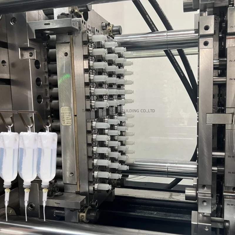 China high quality plastic PP preform mold for infusion set mold with ring Medical injection mold
