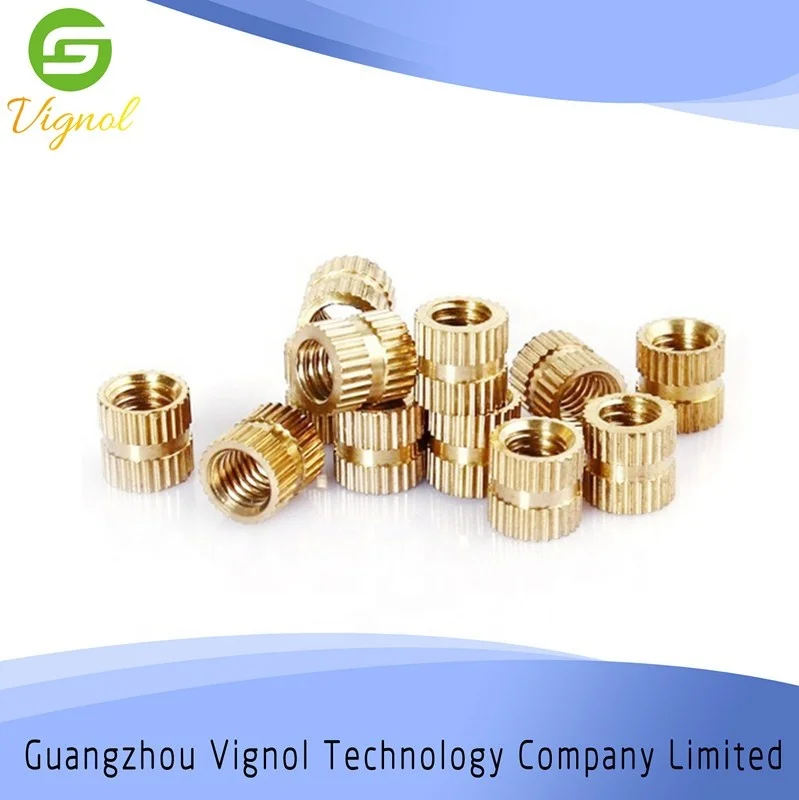 Trending hot products brass female threaded insert m4 steel thread insert