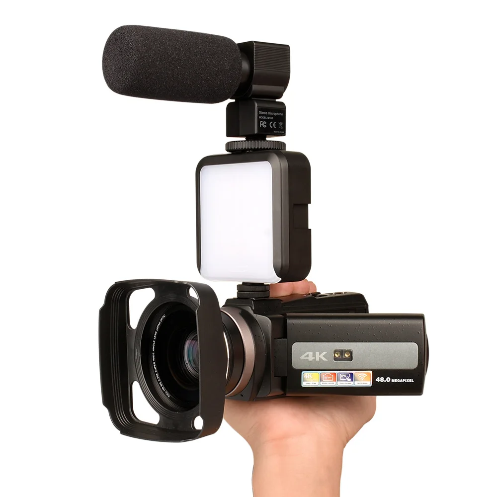Night Vision Video Recording Camera Camara De Video 4K Full HD Camcorder For Youtube
