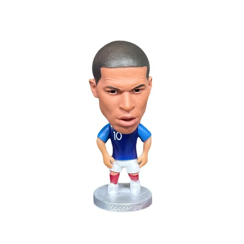 HWA 101410 PVC Figure Football Star Toys Madrid Ronaldo Messi Neymar Model Champion Soccer Players Figures
