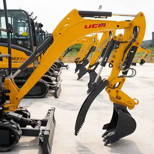 Quality micro mini excavator 1 ton 2 ton 3 ton less digging resistance long crawler excavators free charge delivery
