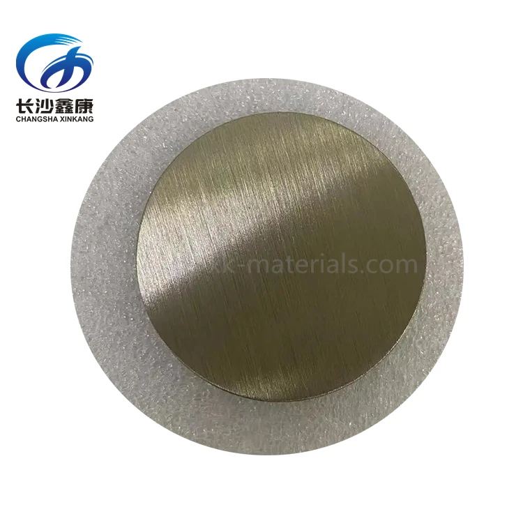 Pure Dysprosium Target 99.9% Rare Earth Dy Dysprosium Disc for Vacuum Coating