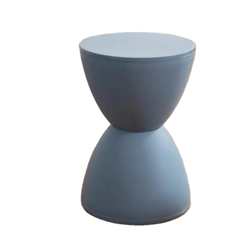 Nordic plastic equidistant chair Modern simple shoe changing stool Plastic upholstery stools for household use