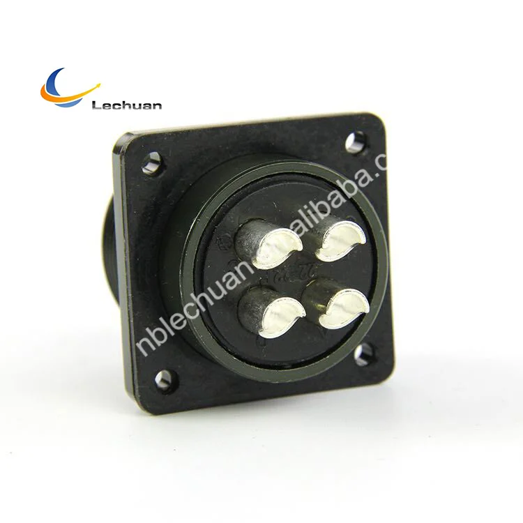 MIL-C-5015 Series Circular Connector Threaded 3102A  Aviation Connector Box mounting connector