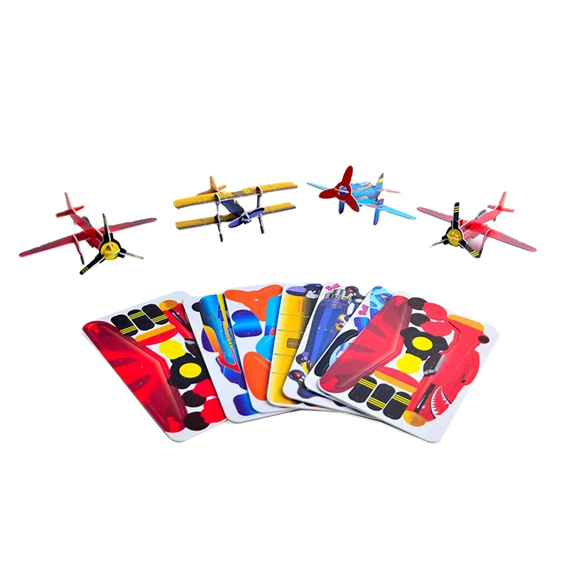 Splendid culture jigsaw puzzle making atirador tazo popular kids toys custom made puzzles 3d in plastic for puzzle toys