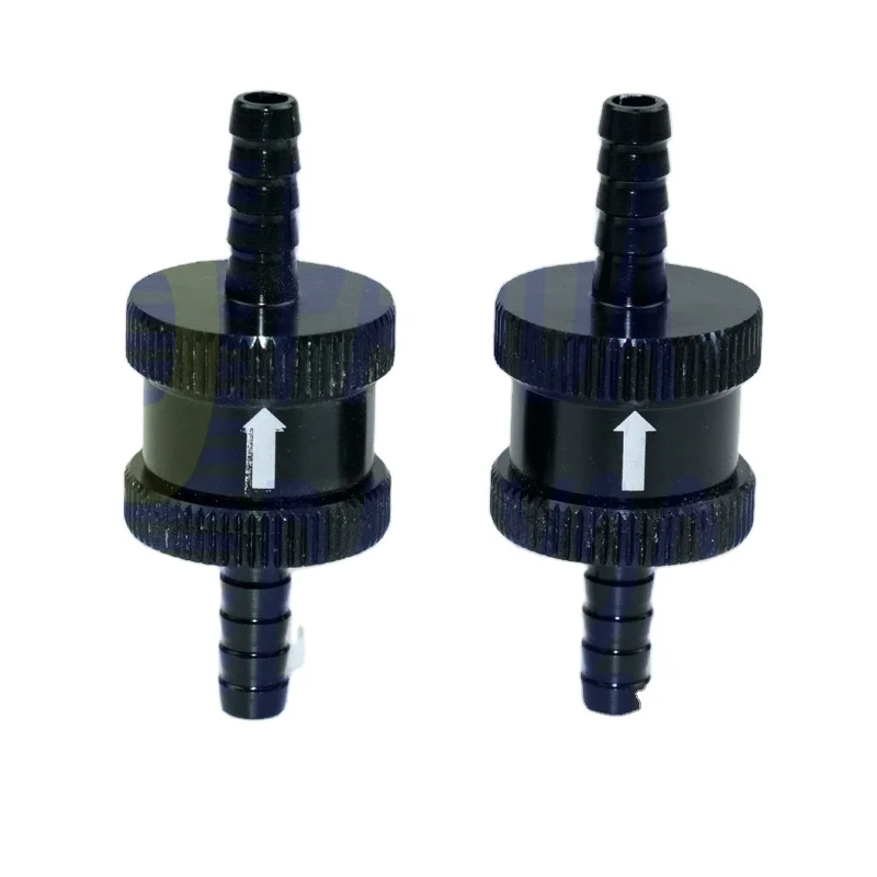 8MM  Aluminium Non Return Check Valve for Fuel Petrol Diesel Oil Water