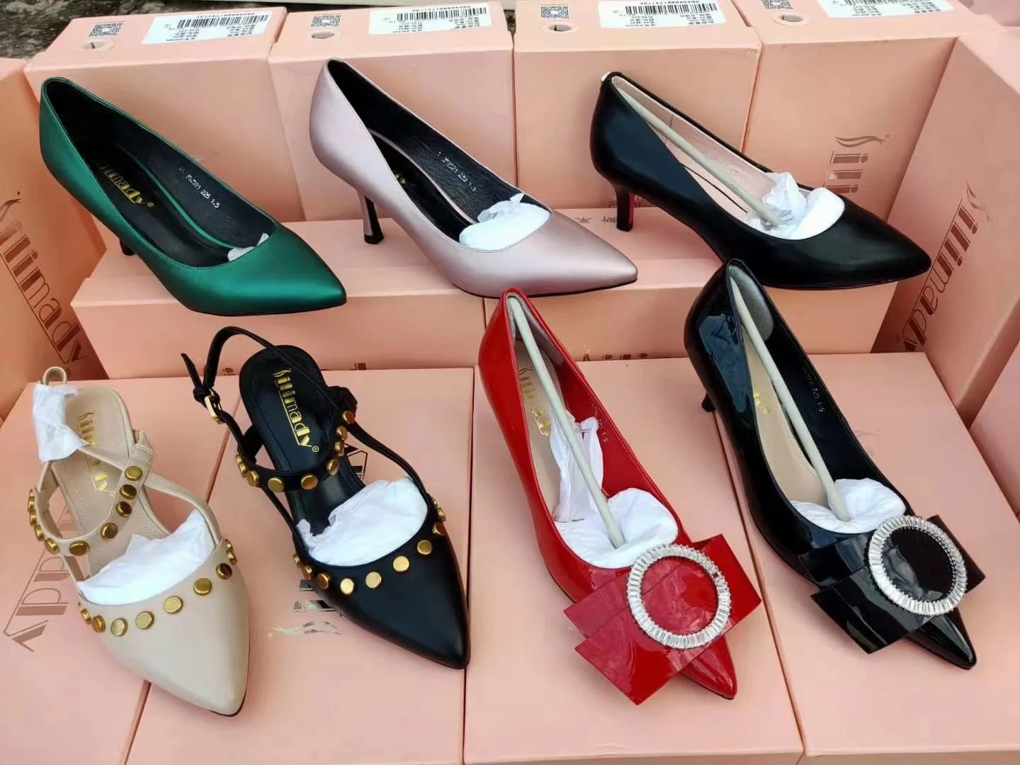 
Made in China 2021 Hot sell cheap and High quality stock high heels for women 