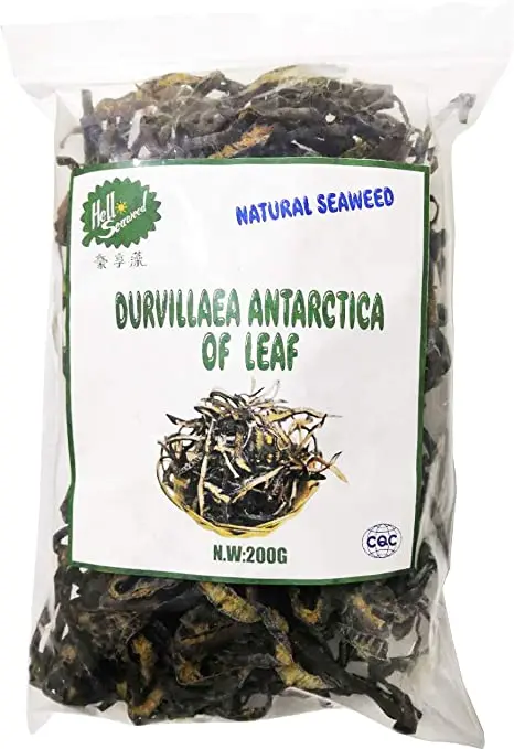  Сушеный Durvillaea Antarctica/лист 1400 г (комплект из