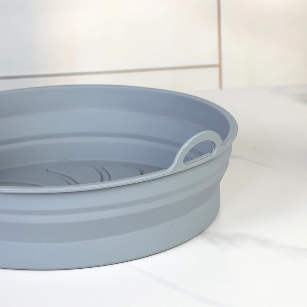 8 inch Round Cake Pans Silicone Cake Molds for Baking, Nonstick Baking Pans for Layer Cake, Cheese Cake and Chocolate Cake