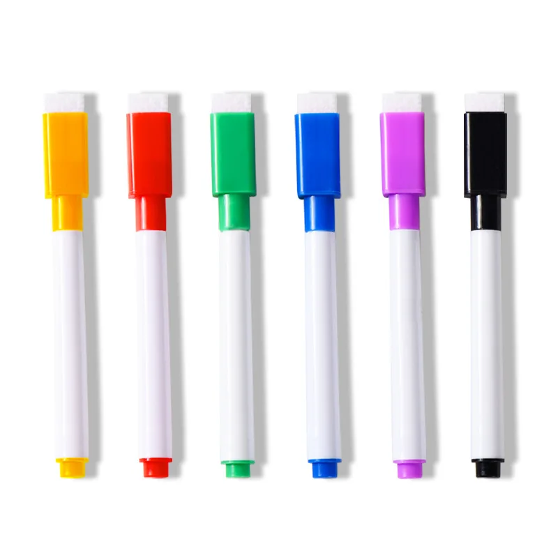 Custom Colorful Eco Erasable White Board paint marker Pens Set Customized Dry Erase Whiteboard marker