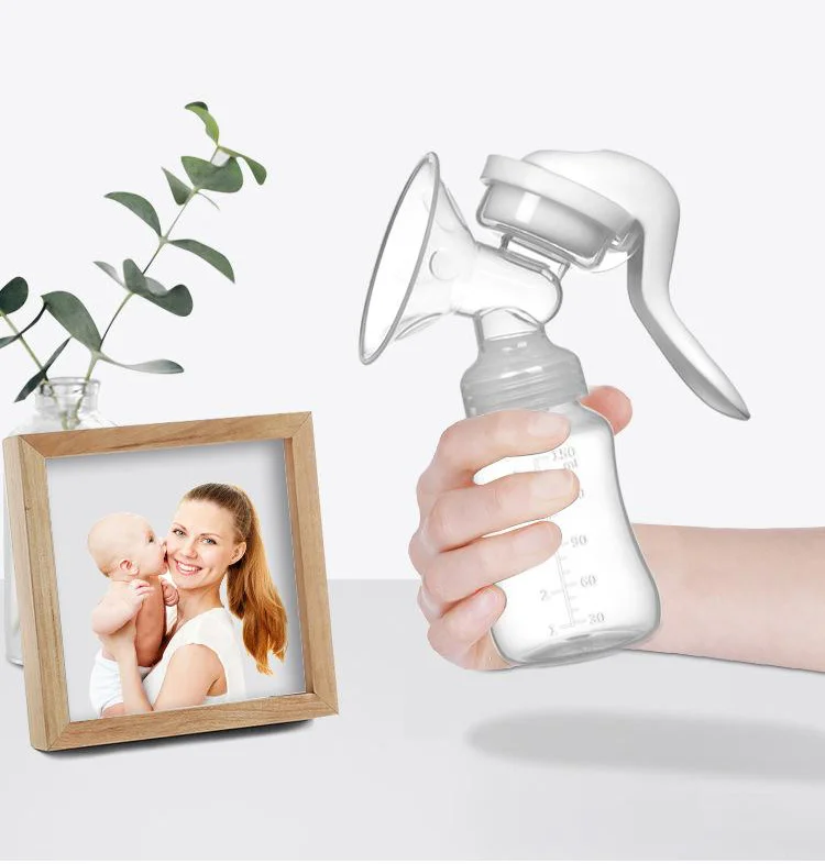 2020 Hospital Grade Milk Saver Manual Silicone Breast Feeding Pump For Breastfeeding