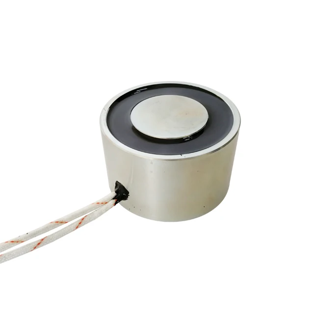 Works Pieces Steel Pipe Handling 12V Dc Electromagnet