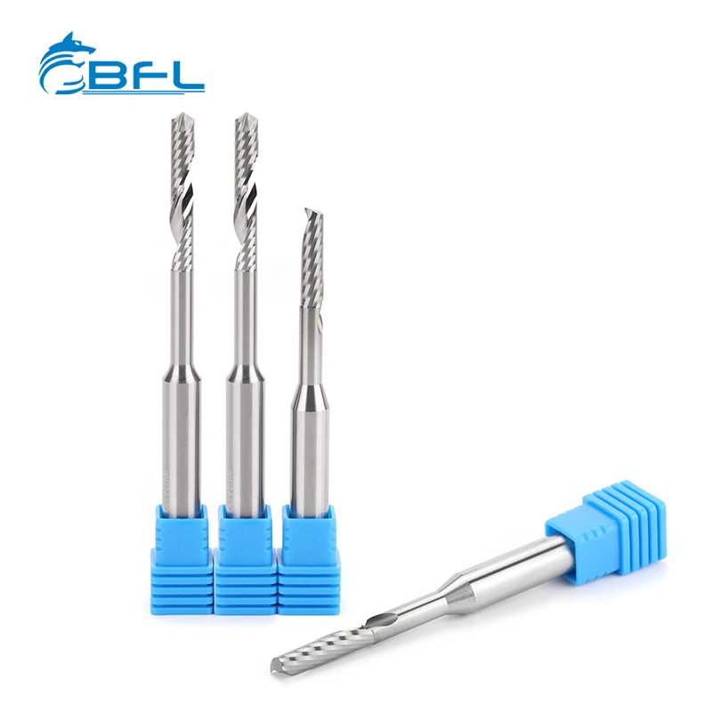 BFL China Solid Carbide CNC End Mill Cutter 1 Single Flute Router Bits 8x62mm single flute Cutting Tools