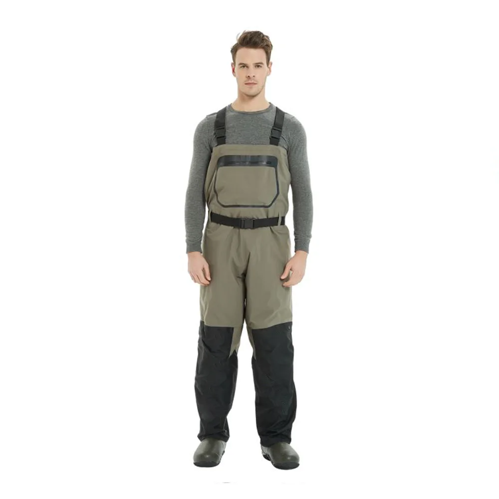 High Quality breathable chest wader manufacture breathable fishing waders boots wader for fish