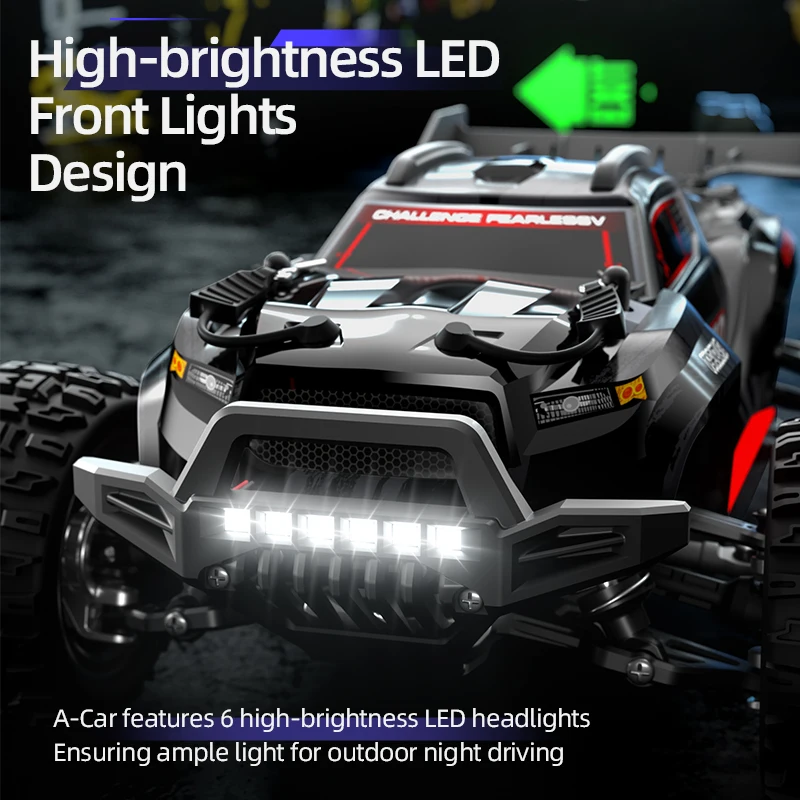 JJRC C8810 1/18 wild buggy all terrain carbon brush motor high speed car independent shock-absorber off-road vehicle