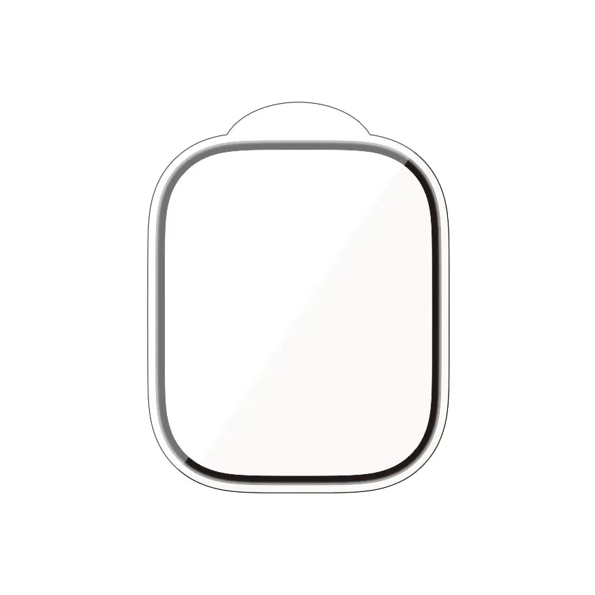 New 9H Tempered Glass Smart Watch Screen Protector for Apple Watch Ultra 49mm 2022 with locator