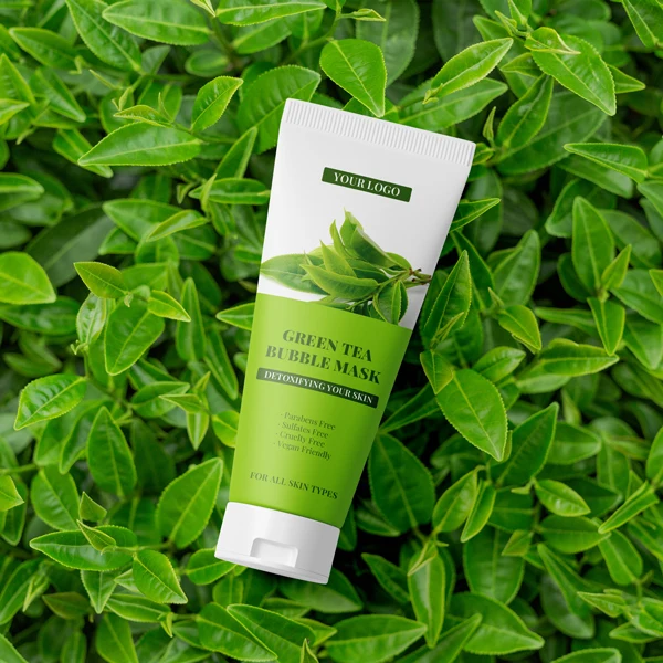 Paraben Free Sulphate Free Private Label Detoxifying Green Tea Matcha Clay Mud Face Mask