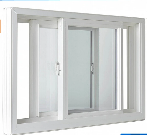 Good quality UPVC windows and doors sliding UPVC window with double tempered glass