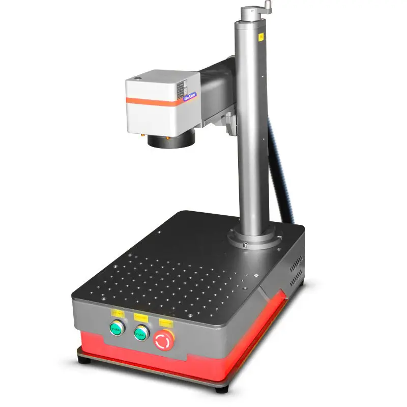 Portable mini laser marker 20W 30W raycus fiber laser marking machine engraving machine