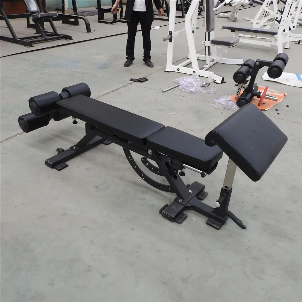 Commercial Fitness Gym Equipment Weight Lifting Exercise Adjustable Bench