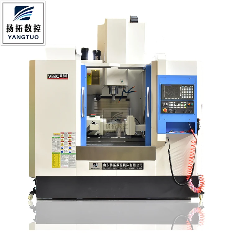 Тайвань шпинделя 3 оси 4 5 осей CNC обрабатывающий центр vmc850 с ЧПУ, фрезерный станок с ЧПУ с mitsubishi системы