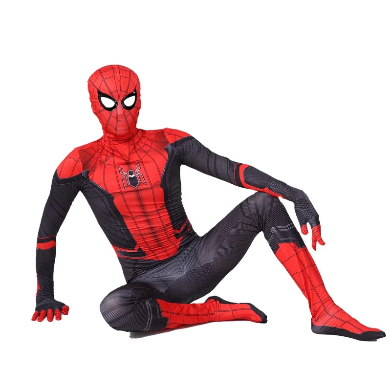 
New Kids Spiderman Costume Cosplay Superhero Spider-Man Bodysuit Suit Jumpsuits for Halloween 