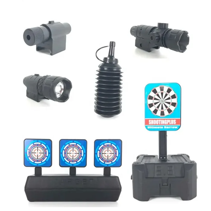 Can be matched gel ball blaster gun water bomb ball gel gun accessories single bar target infrared flashlight storage