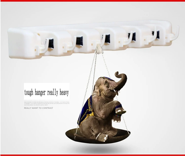 5 slots 6 hooks mop and broom holders