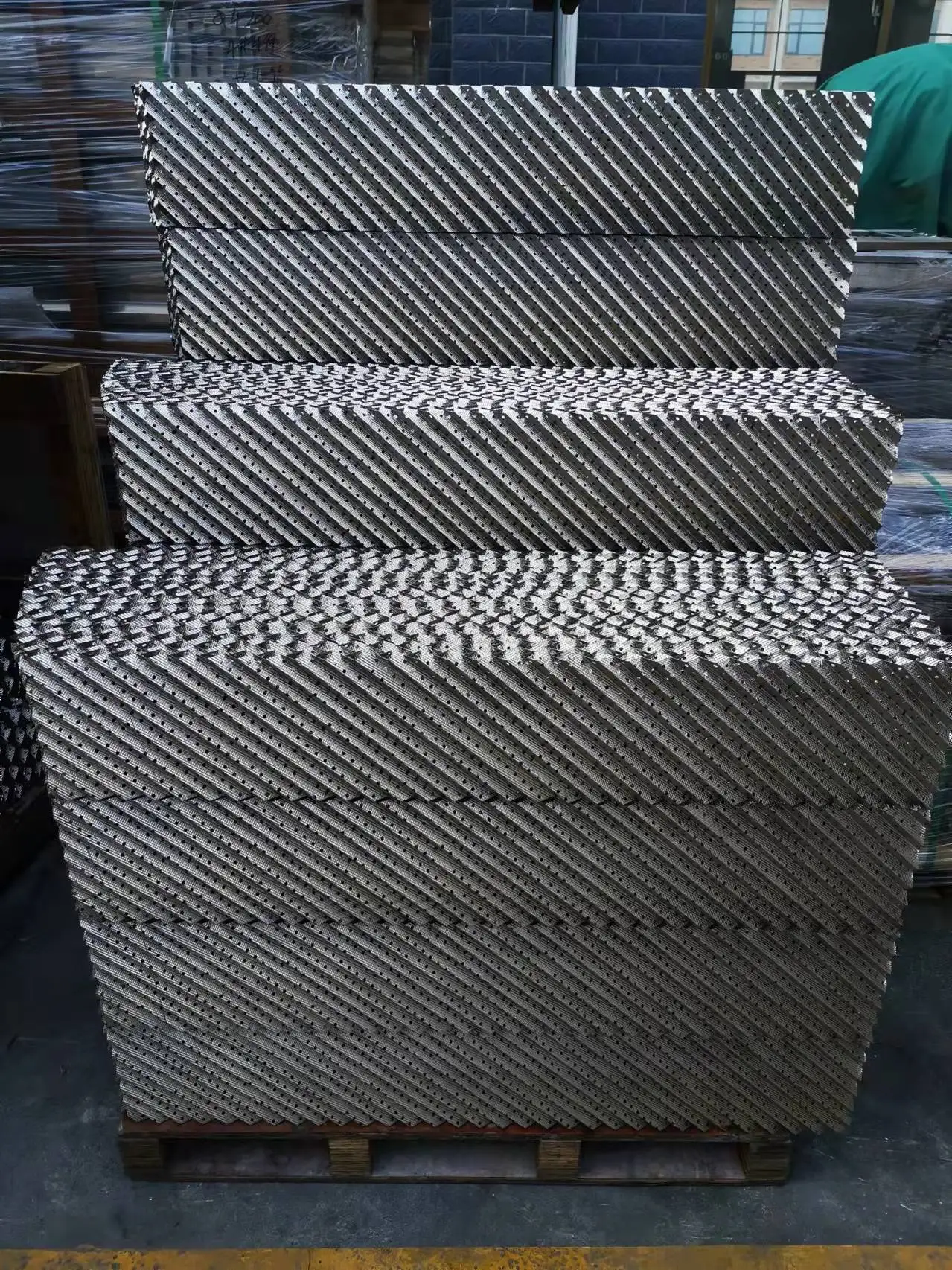 PVC Marley Factory price cooling tower infill pvc filler/Large size cooling tower fills