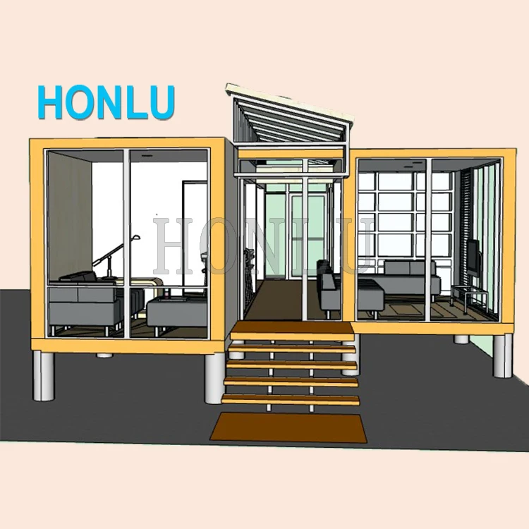 Cheap 20 40 ft Factory 20ft 30ft folding luxury expandable container house